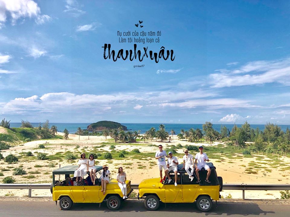 ĐỒI CÁT BÀU TRẮNG_TIỂU HOANG MẠC BÊN CẠNH THÀNH PHỐ BIỂN.